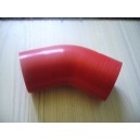 Coude 45° 55mm Rouge
